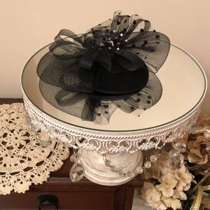 New Black Fascinator